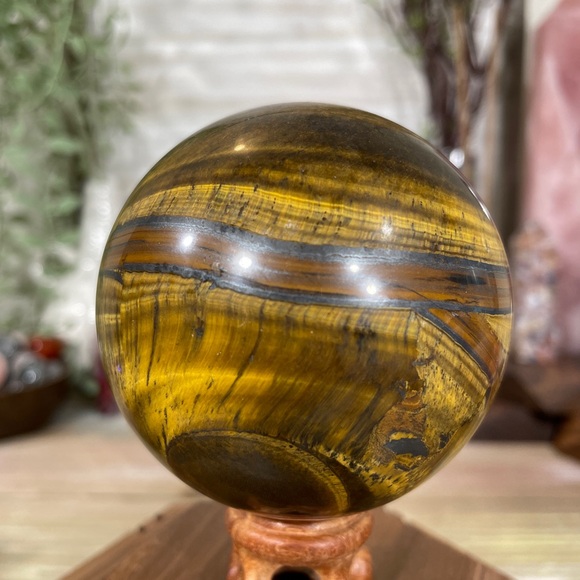 Other - 0807 Tiger's Eye Crystal Sphere